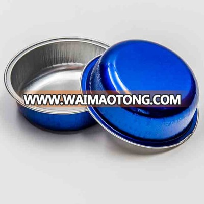 yysmallcap disposable foil packaging 100ml 3.5oz 85dia x 29mm Take Out Dessert Box icecream yogurt cup with sealable lid CRO100B