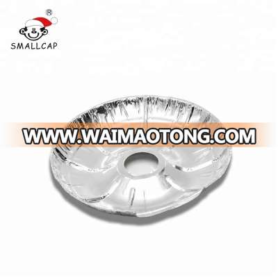 Aluminium foil gas burner liner  200mm dia usa popular oven liner BG200 aluminum foil burner bibs yysmallcap