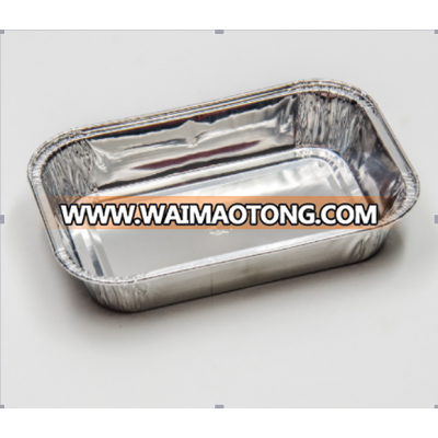 inflight airline casserole without coating 161x105x30mm with lids AL161105N airline aluminium foil food containers  yysmallcap