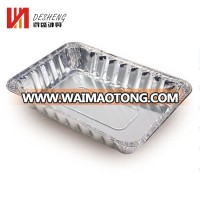 full size aluminium foil food container tray