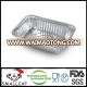 aluminum Foil food container Take Away 2.25 Oblong Pan with lid