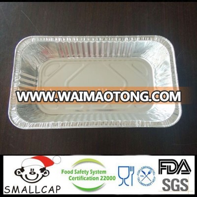 disposable Trays aluminium foil Dish Bakeware 26x16x6cm