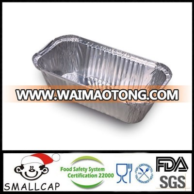 Aluminium Foil Disposable Restaurant Food Container 1.5L Take Away