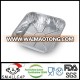 Aluminum Foil Disposble Food Tray Square 8''