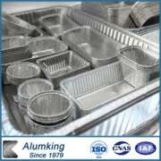 Aluminium Foil Container with Lid for Airline Food